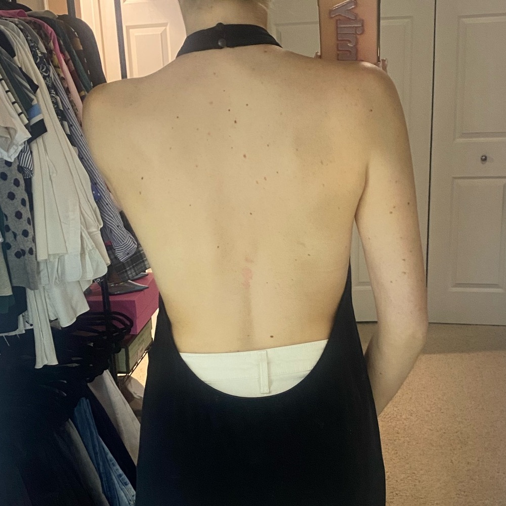 Small Open Back Halter Top - Picture 2 of 3